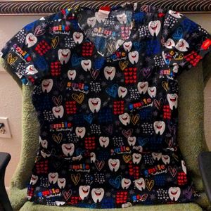 Brand New Dickies Dental Scrub Shirt
